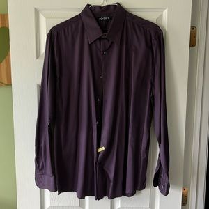 Axist purple dress shirt size XL